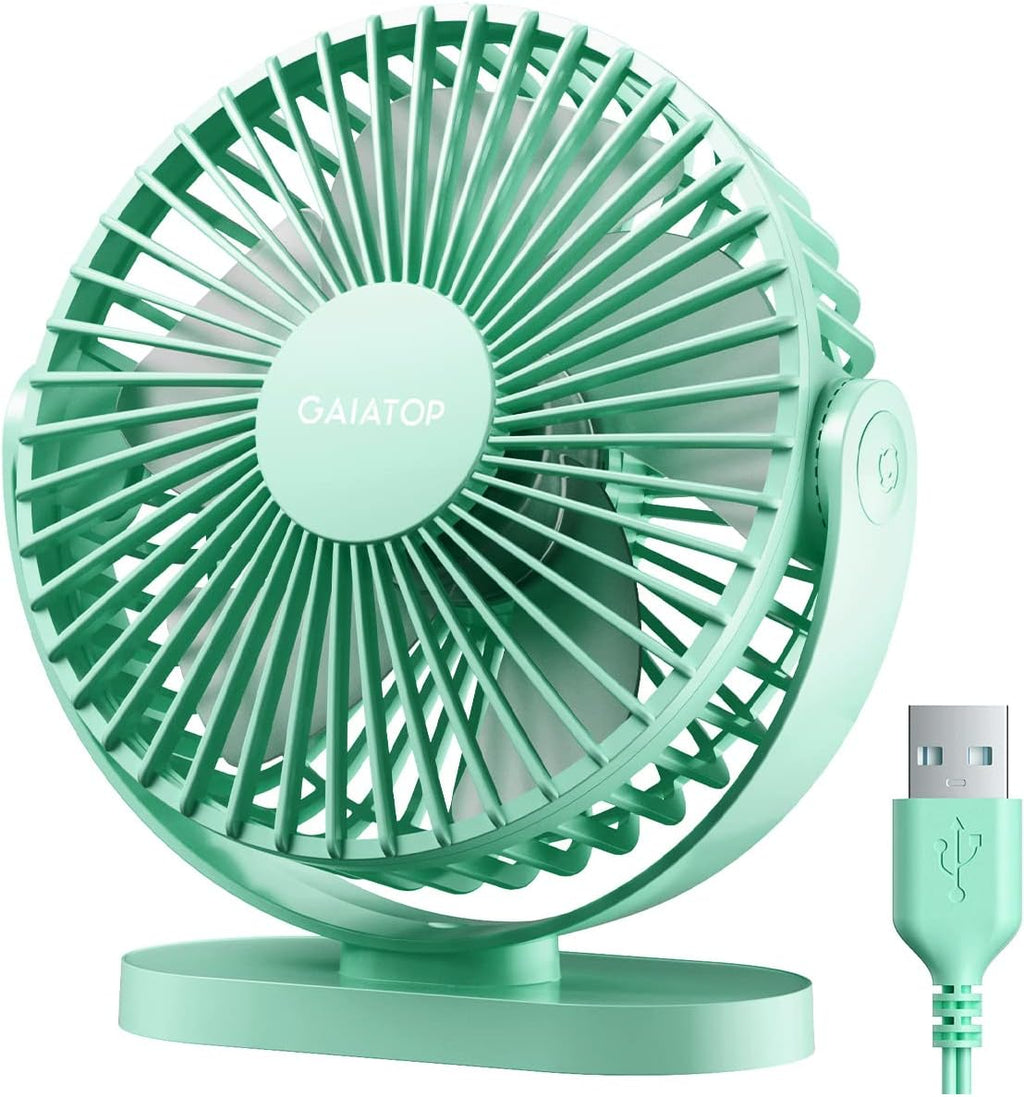 Personal Fan for Desktop Home Office Travel