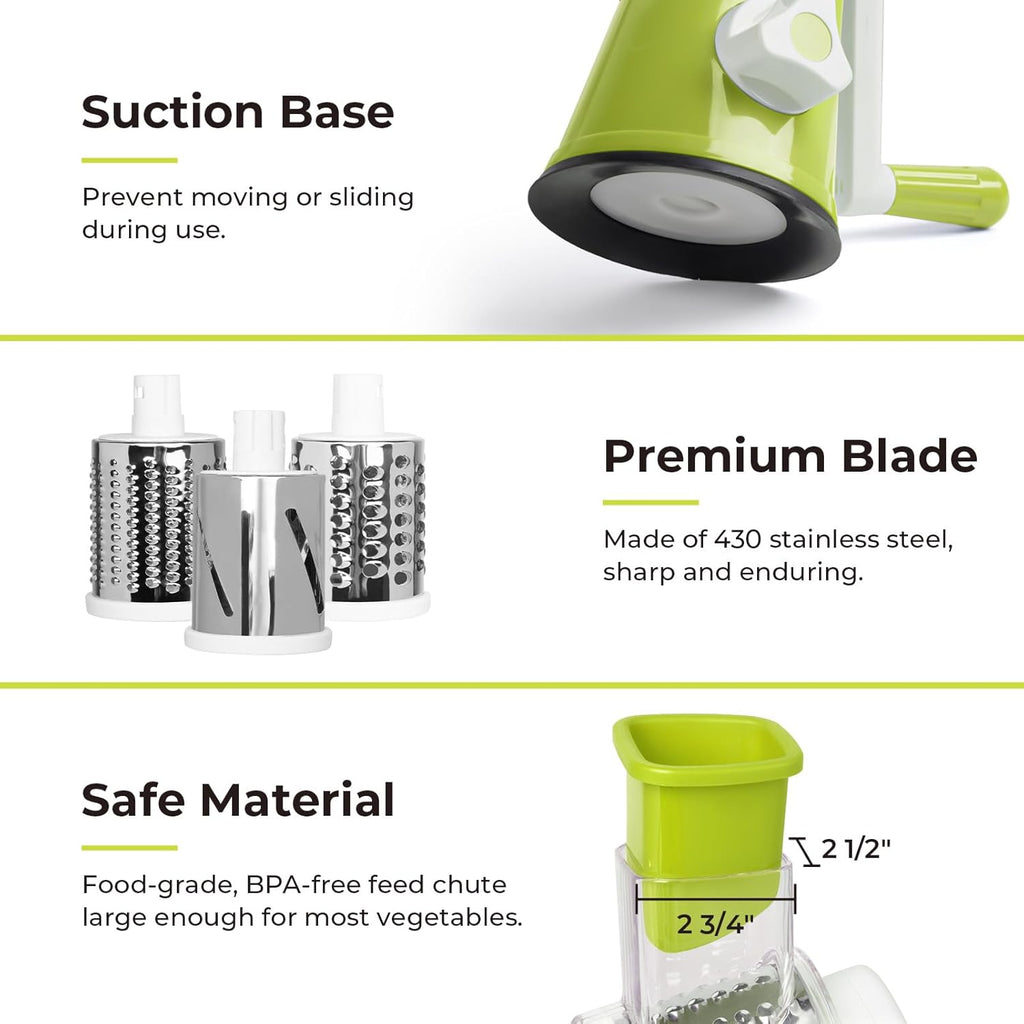 X Home Rotary Cheese Grater